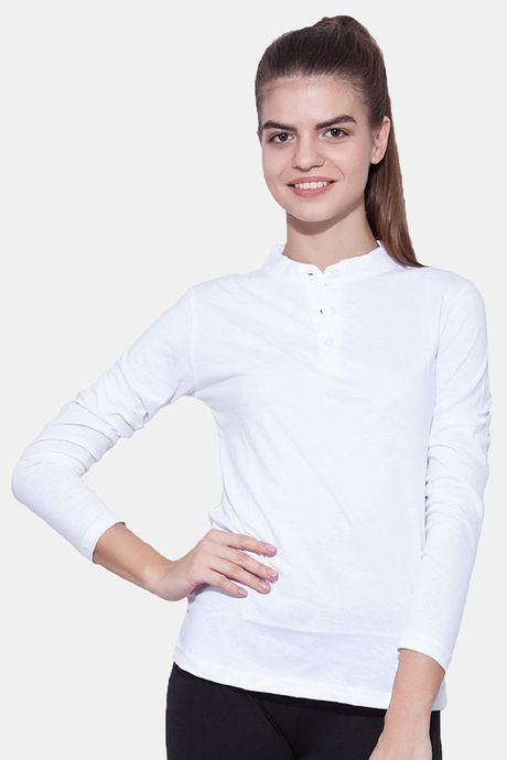 White T Shirt Full Sleeve With Collar Buy Appulse Cotton Long