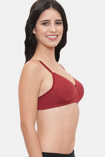 Buy LILY Seamless Padded Non Wired 3/4th Coverage T-Shirt Bra