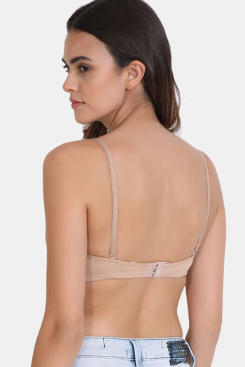 Buy LILY Seamless Padded Non Wired 3/4th Coverage T-Shirt Bra - Skin at  Rs.999 online