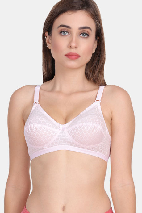 Buy Lily Single Layered Non-Wired Full Coverage Sag Lift Bra - White at  Rs.799 online