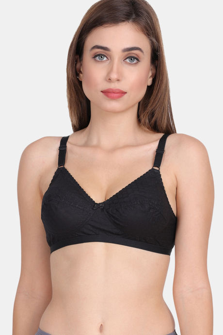 Buy Lily Single Layered Non-Wired 3/4Th Coverage Super Support Bra