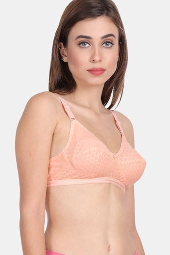 Buy Lily Single Layered Non-Wired 3/4Th Coverage Super Support Bra