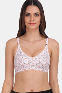 Buy Lily Single Layered Non Wired High / 3/4Th + Coverage T-Shirt Bra - Pink