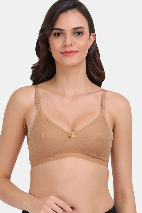 Buy Lily Single Layered Non Wired High / 3/4Th + Coverage Sleep Bra - Blue  at Rs.599 online