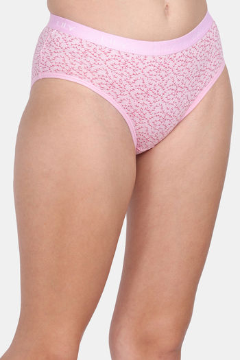 Buy Lily Cotton Printed Hipster Panty (Pack of 3) - Brown-B.Pink-Brown at  Rs.899 online