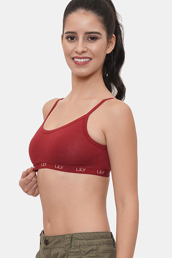 Buy Zelocity Quick Dry Sports Bra With Removable Padding - Bright Cobalt at  Rs.638 online
