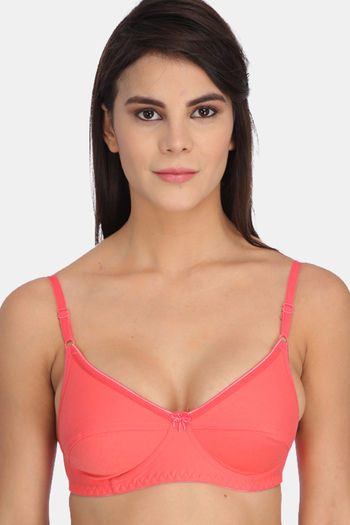 Buy Tipsy Single Layered Non-Wired 3/4Th Coverage Super Support Bra (Pack  of 3) - Assorted at Rs.1497 online