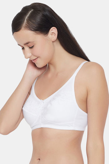 Buy Clovia Padded Active Crop Top - White at Rs.549 online