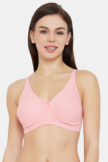 Buy Rosaline Everyday Double Layered Non Wired 3/4th Coverage Lace Bra -  Roebuck at Rs.320 online