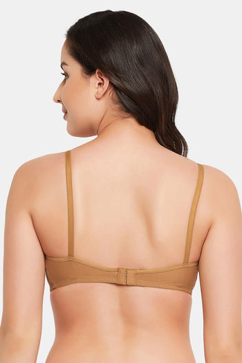 Clovia Cotton Padded Non-wired Solid T-shirt Bra at Rs 644, Cotton Bra