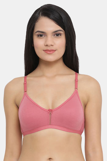 Buy Zivame Soft n Sheen Padded Underwired T-Shirt Bra - Pink online
