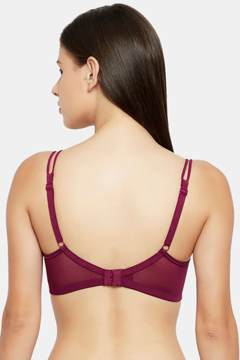 Buy Clovia Padded Non Wired Full Coverage T-Shirt Bra - Beige at Rs.588  online