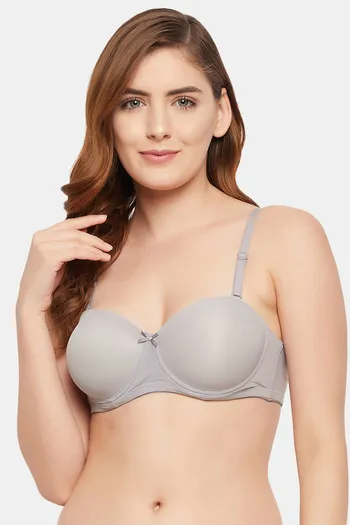 Buy online Blue Cotton Bra from lingerie for Women by Clovia for ₹309 at  48% off