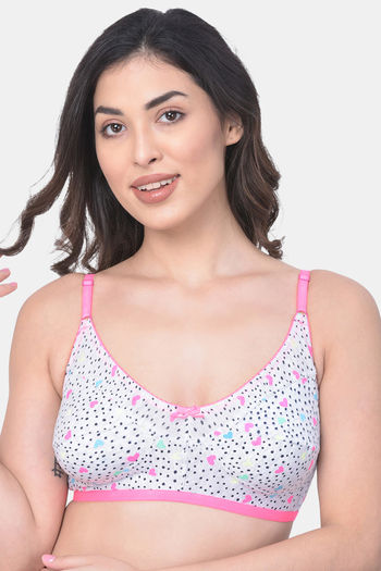 Buy Lyra Padded Non-Wired Full Coverage Cami Bra (Pack of 2