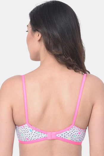 Buy Clovia Double Layered Non Wired Basic Bra - Grey at Rs.305