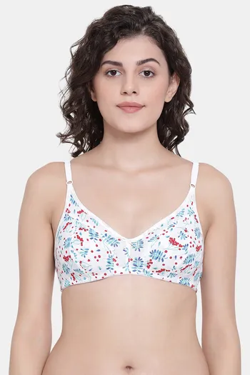 Buy Clovia Double Layered Non Wired Full Coverage Basic Bra - White at  Rs.305 online