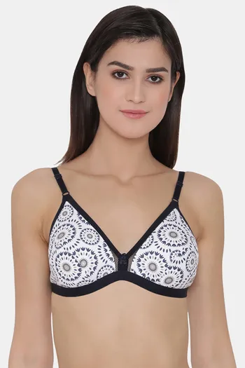 Buy Clovia Double Layered Non Wired Basic Bra - White at Rs.599