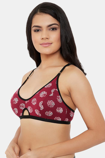 Buy Zivame True Curv Double Layered Non Wired Full Coverage Super Support  Bra - Clear Water Online