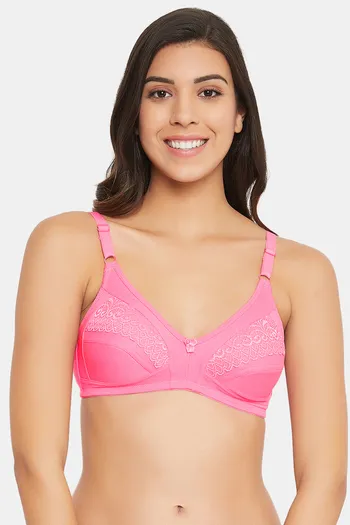 Buy Lovable Double Layered Side Shaping Wirefree Bra- Skin at Rs.575 online