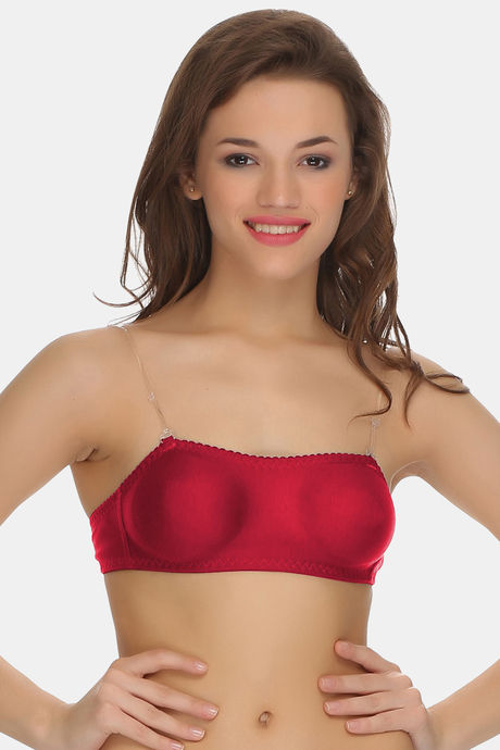 Buy Clovia Double Layered Non Wired Full Coverage Tube / Bandeau