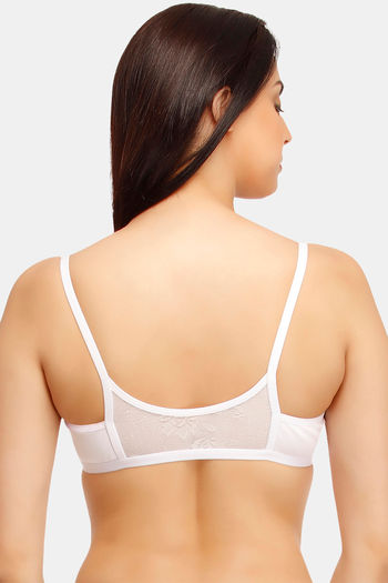 Buy Clovia Double Layered Non Wired Medium Coverage Basic Bra