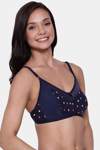 Buy Clovia Double Layered Non-Wired Medium Coverage T-Shirt Bra