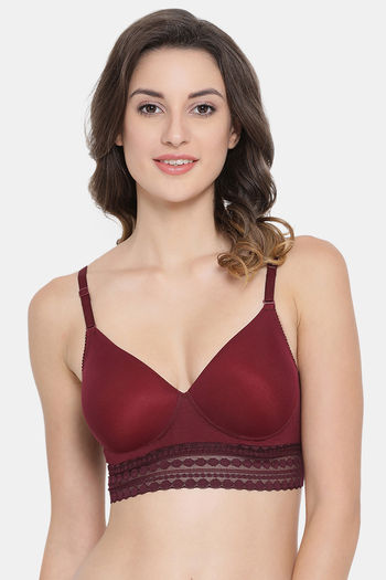 Parfait Lightly Lined Non-Wired Full Coverage Bralette - Blossom