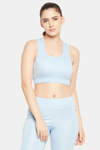 Buy Parfait Moisture Wicking Non Padded Sports Bra - Grey at Rs.2499 online