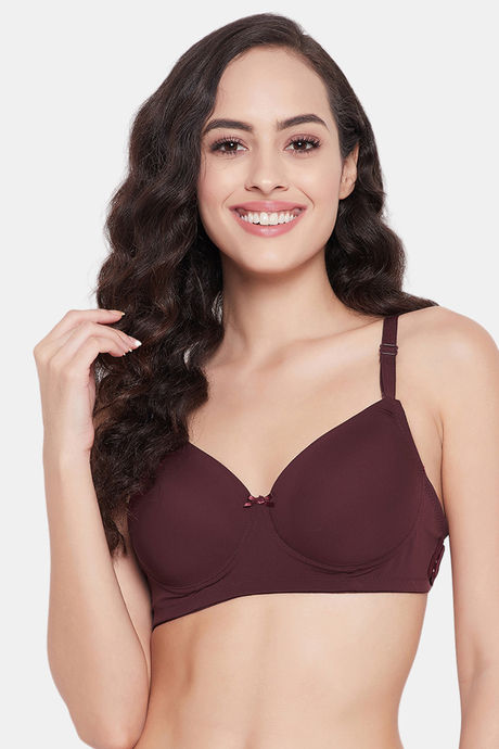 Buy Zivame Glitter Straps Padded Non Wired 3/4th Coverage T-Shirt Bra - Dk  Blue at Rs.494 online