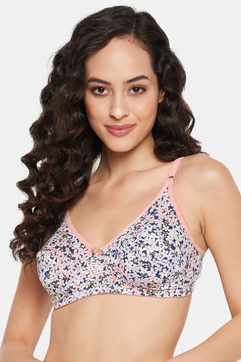 Buy Clovia Double Layered Non Wired Full Coverage T-Shirt Bra - Peach at  Rs.353 online