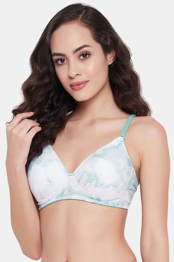 Buy Clovia Lightly Padded Non Wired Full Coverage T-Shirt Bra (Pack Of 2) -  Assorted at Rs.2398 online