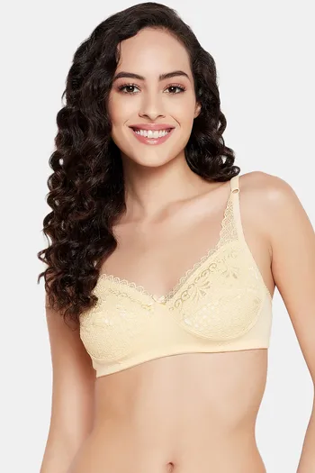 Buy Clovia Padded Non-Wired Full Coverage T-Shirt Bra - Nude at Rs.509  online
