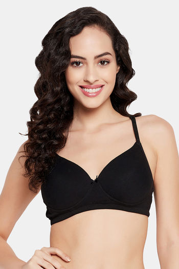 Buy Padded Non-Wired Full Coverage T-Shirt Bra in Skin Colour - Cotton Rich  - Women's Bra Online India - BR1279P24 | Clovia