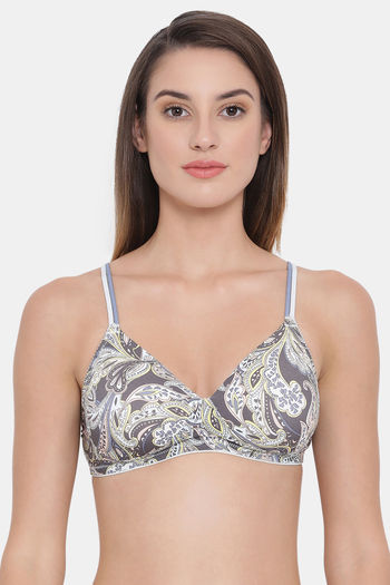 Zivame Girls Tom & Jerry Double Layered Non Wired Full Coverage Bra With  Bikini Panty - Pale Marigold
