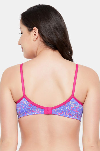 Buy Zivame T-Shirt Padded Non Wired Bra (PY0PPNWTB4JOCBL0038D_Blue) at