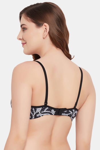 Buy Clovia Clovia Level 1 Push-Up Non-Wired Demi Cup Animal Print