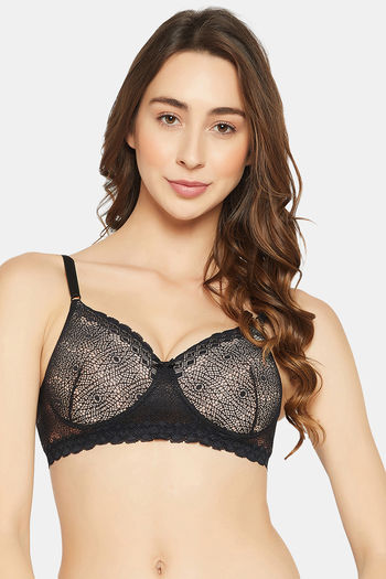 Parfait Lightly Lined Non Wired Full Coverage Bralette - Peach Bud