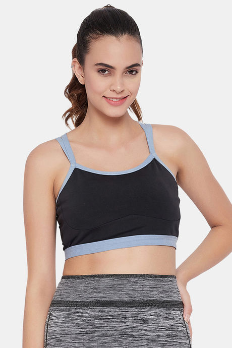 Clovia Cotton Padded Non-Wired Racerback T-Shirt Bra 