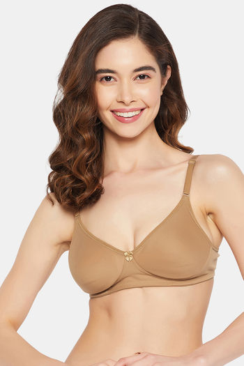 Buy Clovia Non-Padded Bra with Transparent Back Strap & Shoulder Straps  Online at Low Prices in India 