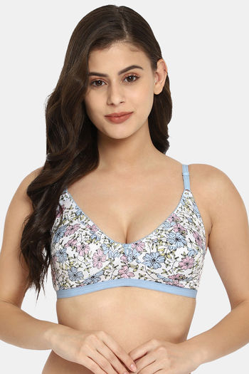 Buy Clovia Single Layered Non Wired Full Coverage T-Shirt Bra - Assorted at  Rs.329 online
