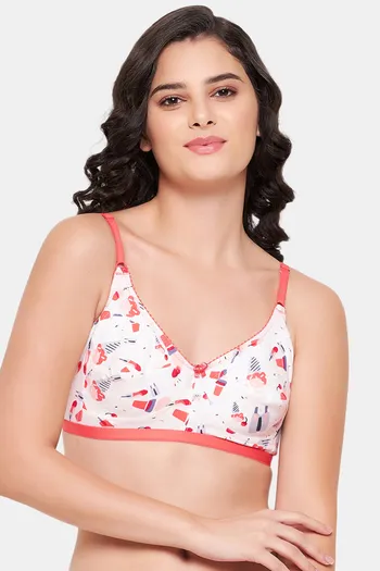 Buy Zivame Basics Double Layered Non Wired 3/4th Coverage T-Shirt Bra -  Skin at Rs.337 online