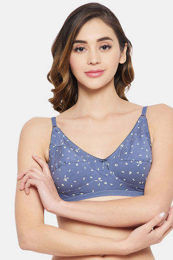Buy Clovia Single Layered Non Wired Full Coverage T-Shirt Bra
