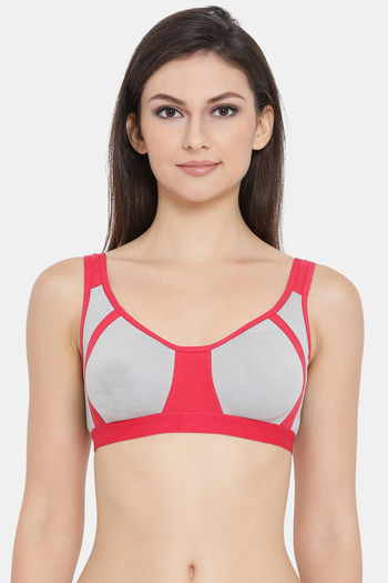 Buy online Red Front Open Bra from lingerie for Women by Clovia