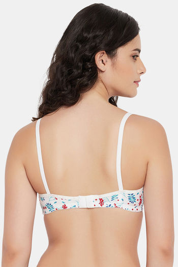 Buy Clovia Double Layered Non Wired Full Coverage T-Shirt Bra - White at  Rs.305 online