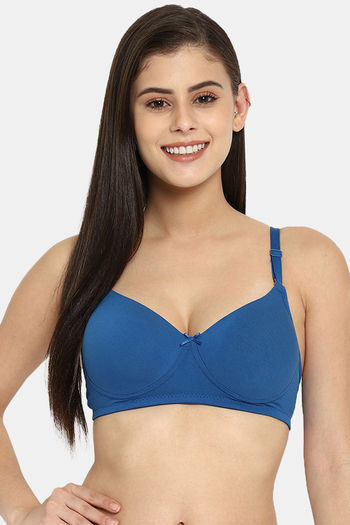 Buy CLOVIA Blue Non-Wired Multiway Strap Padded Women's Everyday Bra