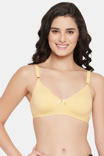Clovia Non-Padded Non-Wired Full Cup T-shirt Bra in Nude Colour