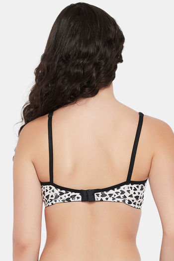 Buy Clovia Double Layered Non Wired Full Coverage T-Shirt Bra - White at  Rs.359 online