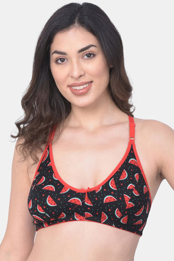 Buy Cotton Padded Non-Wired Racerback T-Shirt Bra