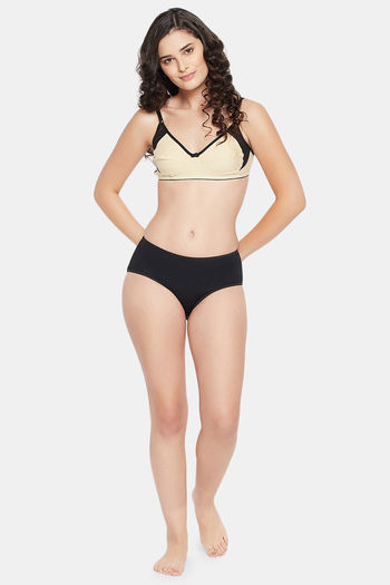 Buy Clovia Double Layered Non Wired Full Coverage T-Shirt Bra - Nude at  Rs.353 online