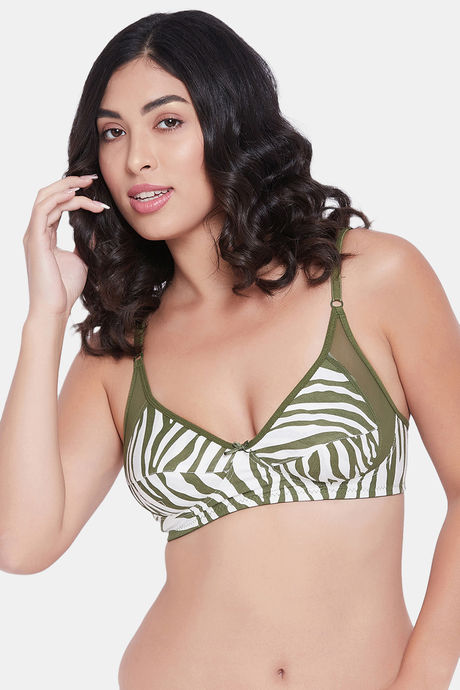Buy Clovia Double Layered Non Wired Full Coverage T-Shirt Bra - Cream at  Rs.329 online